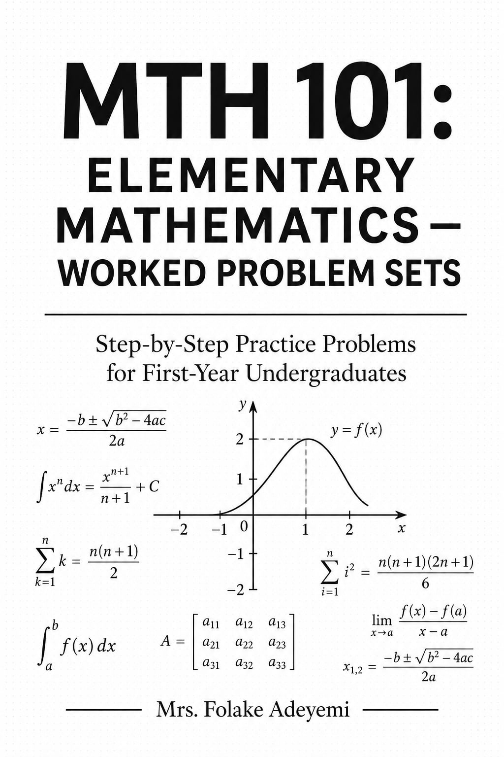 MTH 101: Elementary Mathematics — Worked Problem Sets