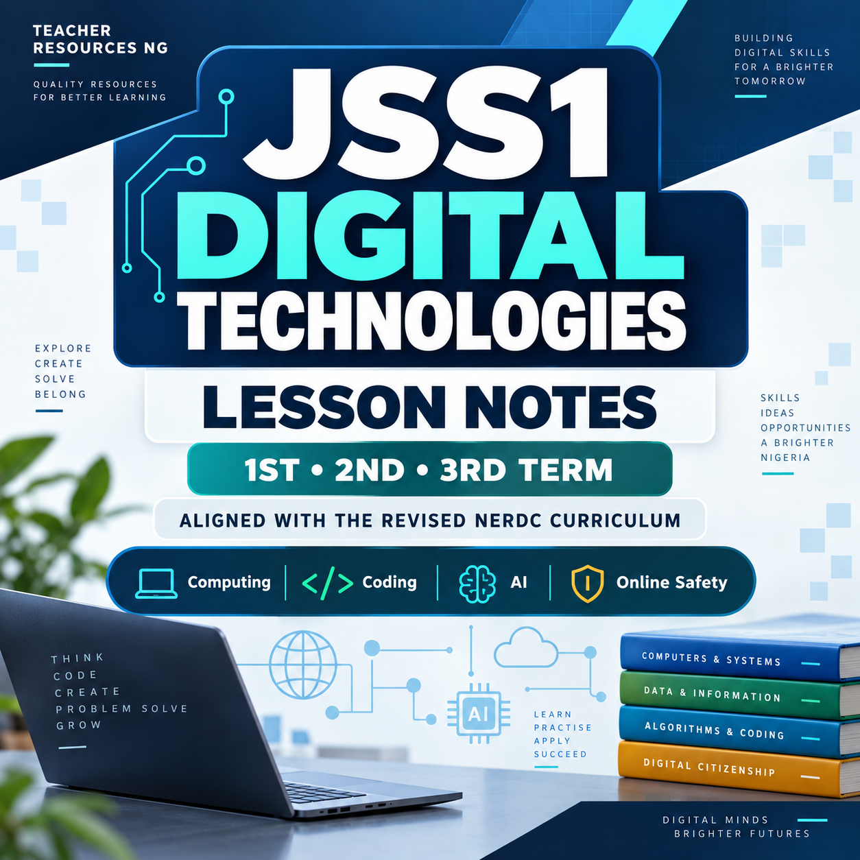JSS1 Digital Technologies Lesson Notes โ 1st, 2nd & 3rd Term