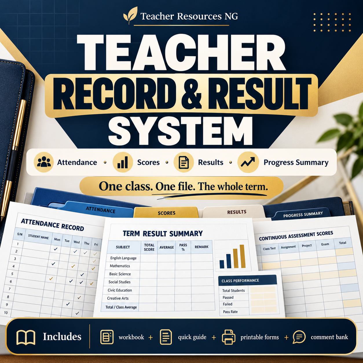 Teacher Record & Result System for Nigerian Schools